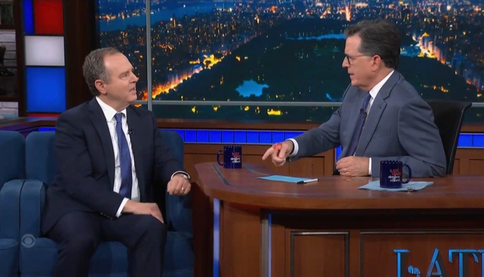 NextImg:Huh? Schiff and Colbert Claim Defunding Public Media Disempowers Congress