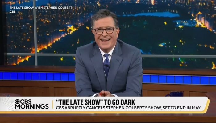 ‘Very Sad’; CBS, NBC Mourn Colbert’s Cancellation, Celebrate His ‘Trademark Humor’