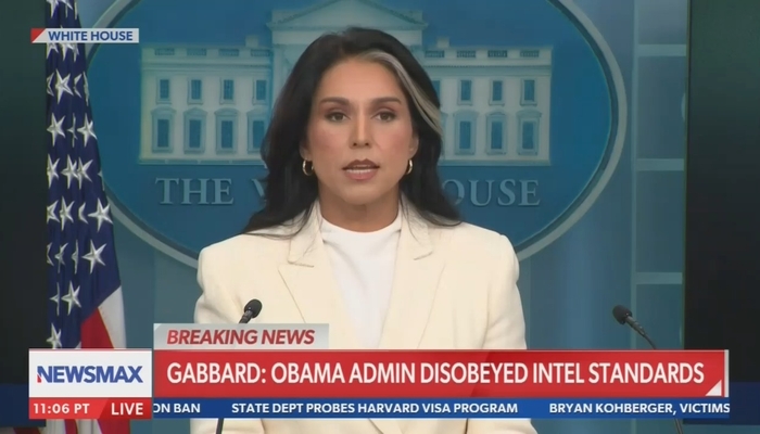 NextImg:DNI Gabbard Embarrasses Liberal Journalists to Their Faces Over Russian Collusion Hoax