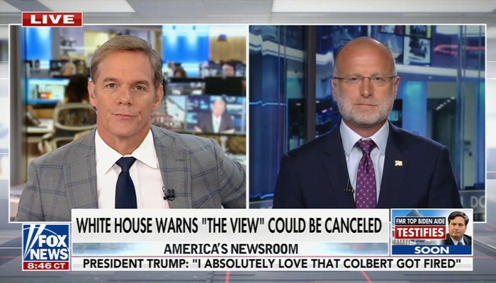 NextImg:White House Warns The View to ‘Self-Reflect’ Before ‘Pulled Off-Air’