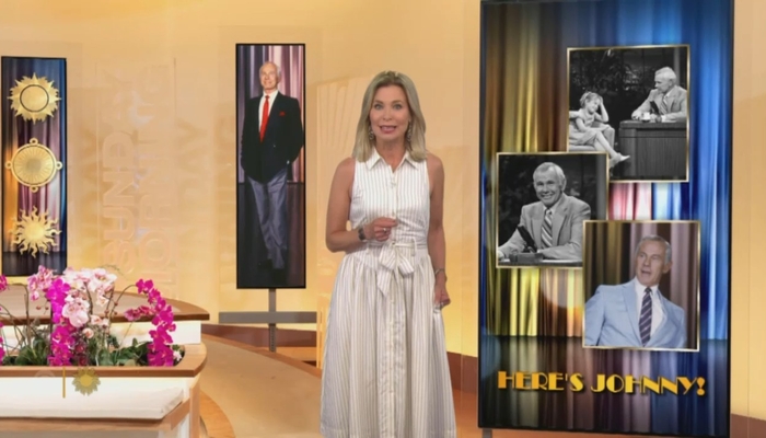 NextImg:Shots at Colbert? CBS Reminisces About Johnny Carson as Late Night Withers