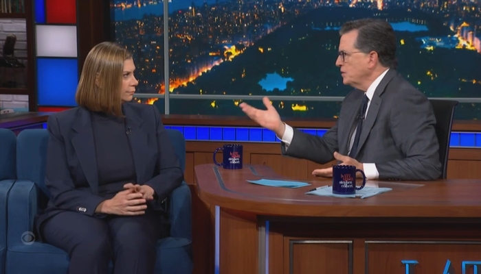 NextImg:Colbert-Slotkin Interview: A Tale of Hot Dogs, 'Alpha Energy,' and 'Genocide'