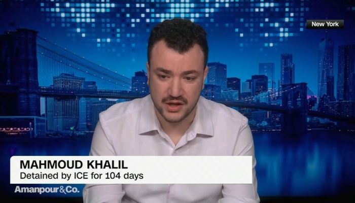 NextImg:PBS Celebrates Mahmoud Khalil, Victim of 'Trump's Crackdown on Free Speech'
