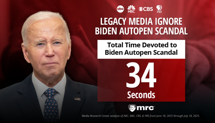NextImg:ABC/CBS/PBS Refuse to Cover Biden Autopen Scandal, NBC Offers a Scant 34 Seconds