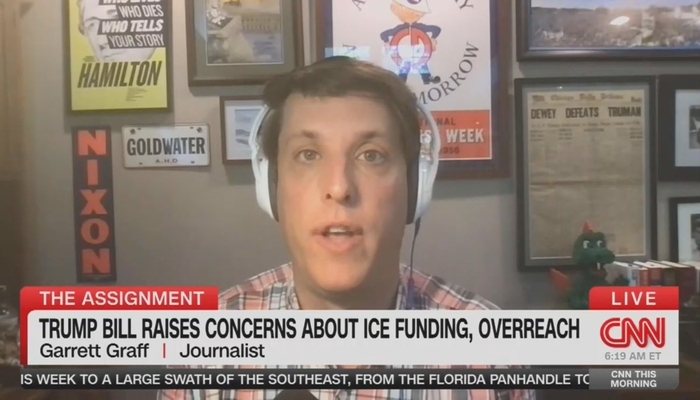 CNN's Cornish Invites Trump 'Doomsday ' Author To Paint Horror Picture Of 'Gestapo'-like ICE