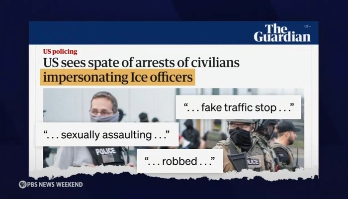 NextImg:Years After BLM, Antifa Riots, COVID, PBS Finds Masks Are Bad Now That ICE Uses Them