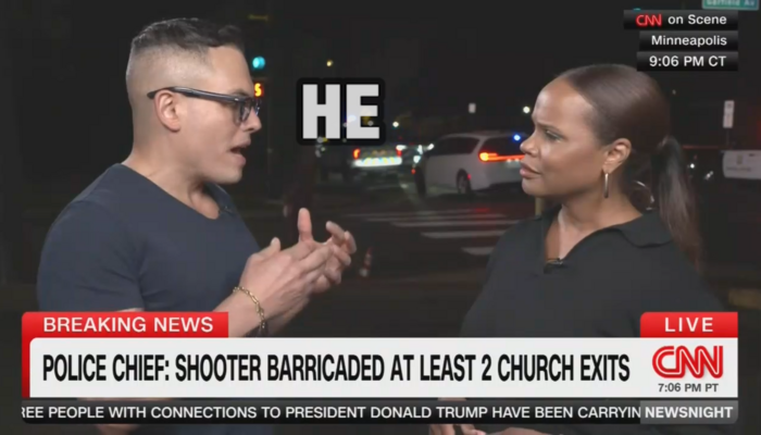 NextImg:CNN Talking Heads Can’t Stop Accidentally ‘Misgendering’ Trangender Minneapolis Shooter