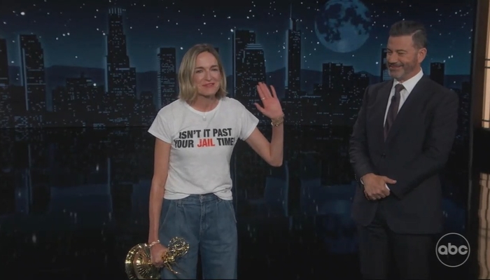 Kimmel's Wife, Writer Molly McNearney Claims Late Night Needed To Vent 'Anger'