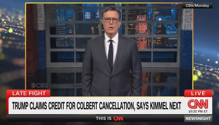 Legacy Media Journos Enter Final Stage of Colbert Grief