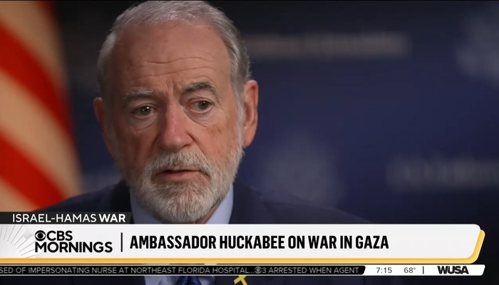NextImg:Silly Lefty: Huckabee Repeatedly Scoffs at Anti-Israel CBS Reporter Trying to Defend Hamas