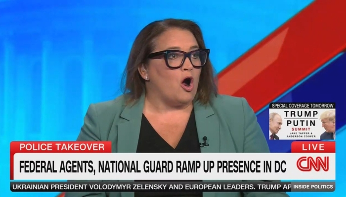 NextImg:CNN Lib Journo Panel Denies D.C. Crime, Attacks National Guard Troops