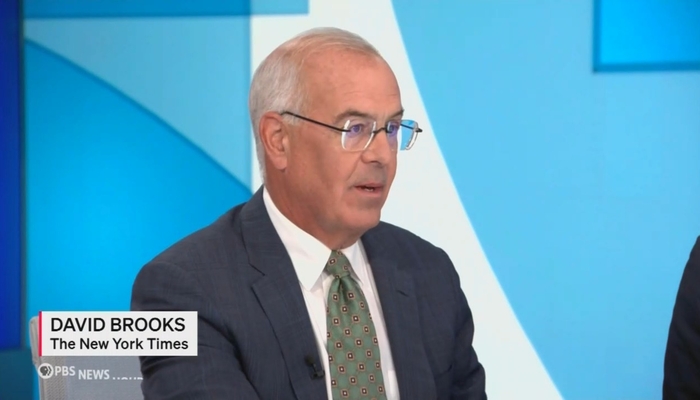 Brooks Claims Trump Ordered 'Mustard Gas' Attack 'On Our Democracy'