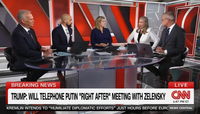 NextImg:CNN Suggests Trump Is Acting on Behalf of Putin Against Ukraine