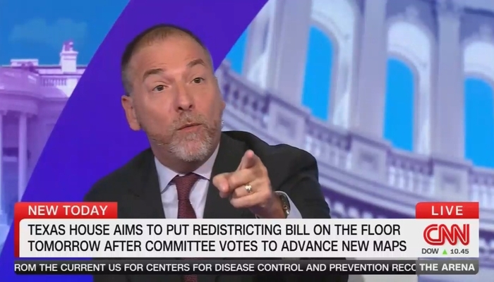 NextImg:Chuck Todd Ridiculously Claims Florida Gerrymandering Worse Than Illinois