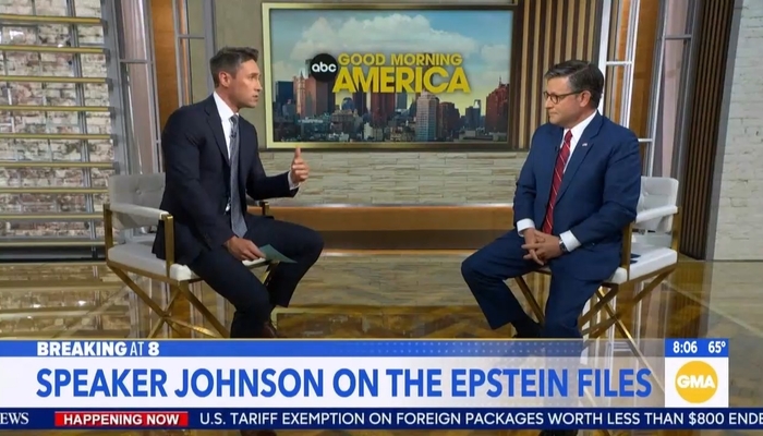 NextImg:ABC Goes All Negative, All the Time With Speaker Johnson on BBB, Epstein, Gun Control