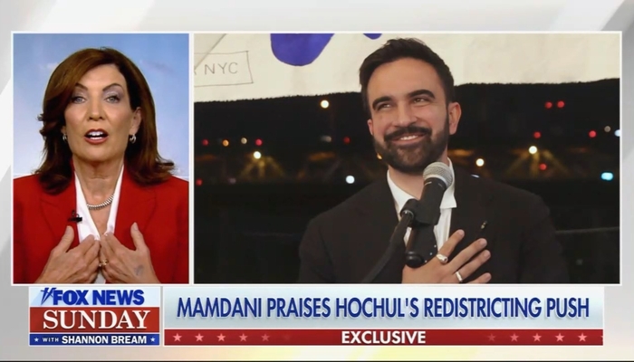 NextImg:Fox News Sunday: Hochul Flees from Mamdani Despite Common Ground on Redistricting