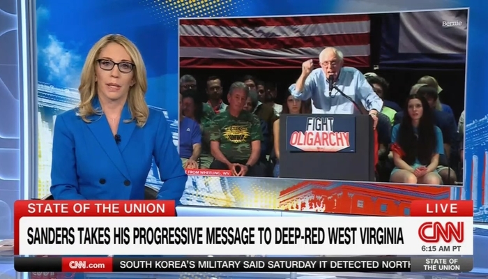 NextImg:SOCIALISTS IN SOFT FOCUS: CNN’s Dana Bash SQUEES Over Bernie Sanders