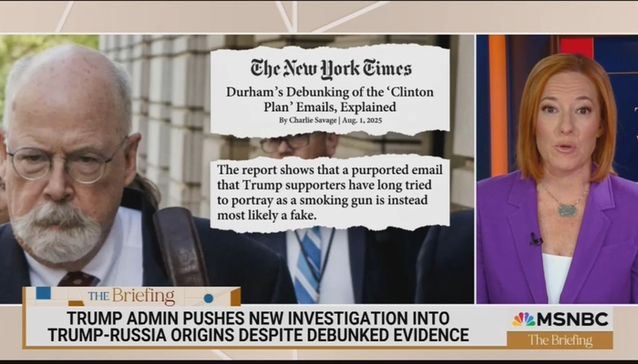 NextImg:Jen Psaki: ‘Without Russia’ Trump Wouldn't Be President