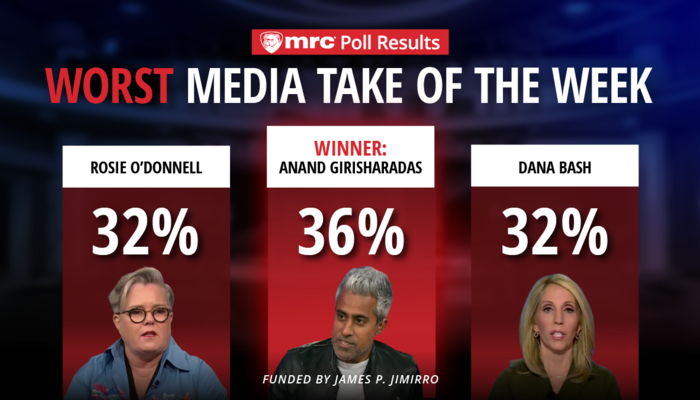 NextImg:POLL RESULTS: Worst Media Take of the Week Winner!