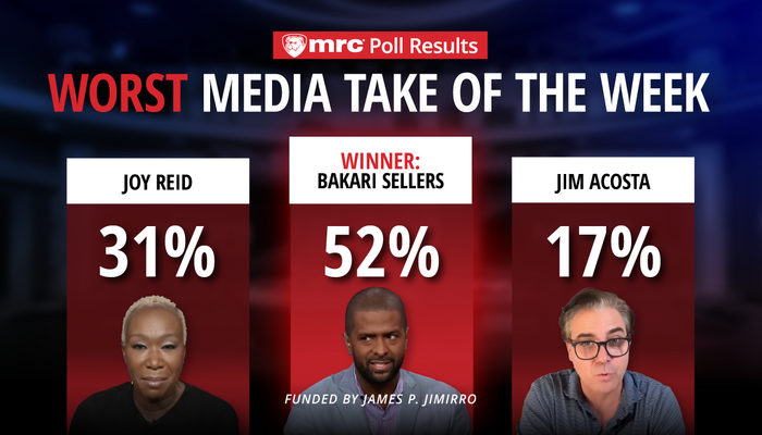 NextImg:POLL RESULTS: Worst Media Take of the Week Winner!