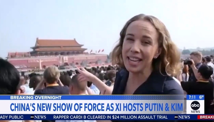 NextImg:ABC Gets Hot and Bothered By China’s Show of ‘Patriotism and Power’