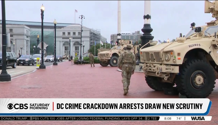 NextImg:CBS Hails Judge Rebuking DC Crime Crackdown, Ignores Intern Murder Suspects Arrested