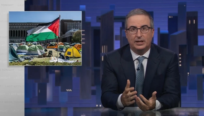 Oliver Wails At Trump Demanding Oversight For Anti-Semitic College Departments