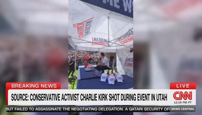 NextImg:CNN Offers Prayers for ‘Controversial’ ‘Lightning Rod’ Kirk Before Word of His Death