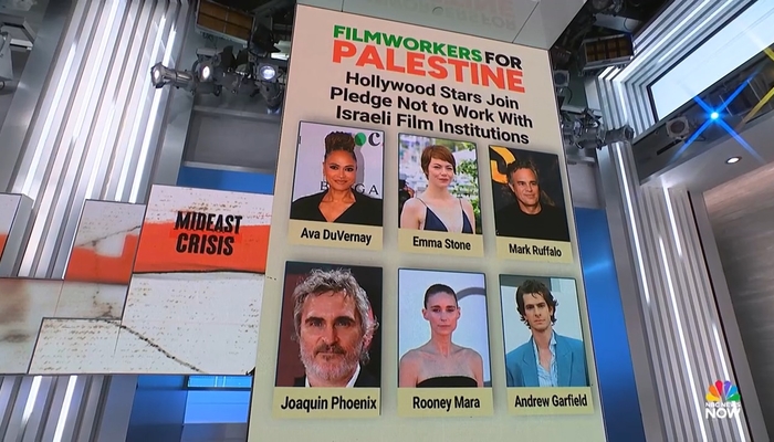 Hollywood’s Anti-Israel Blacklist Just Keeps Growing