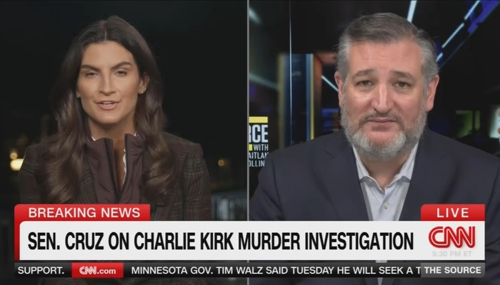 NextImg:Cruz Confronts Collins For Trying To Obscure Kirk Killer's Motive