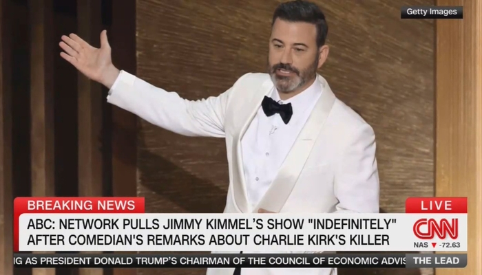 BREAKING: Kimmel Suspended Indefinitely From ABC