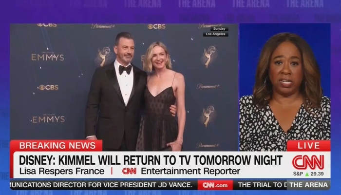 NextImg:Saved by ‘The Avengers’; CNN Hails Kimmel Return as ‘Huge Moment in American History’