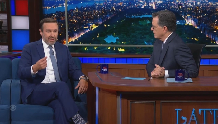 NextImg:Colbert And Murphy Try To Make Dallas ICE Shooting About Gun Control