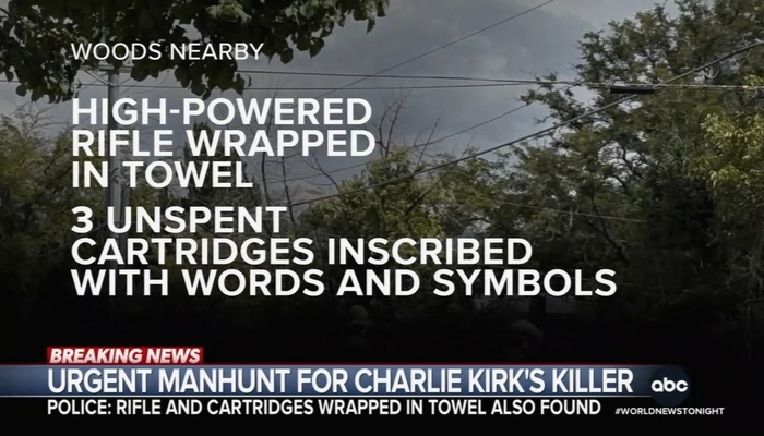 NextImg:ABC Plays Word Games With Scrawlings Found on Assassin’s Ammo