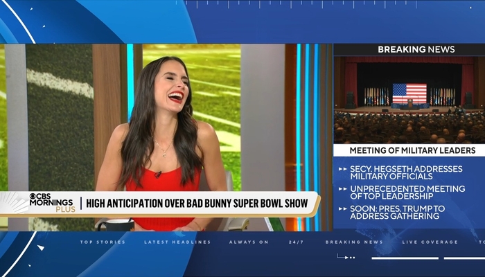 NextImg:We Regret to Inform You That CBS Has a ‘Bad Bunny Correspondent’