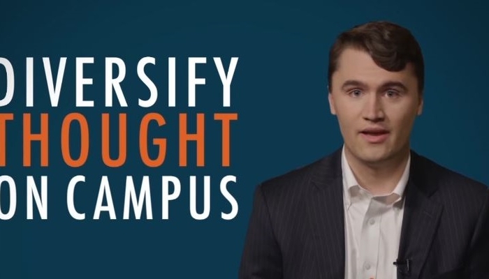 NextImg:Charlie Kirk: ‘Diversify Thought on Campus,’ the ‘Least Diverse Place’ in U.S.