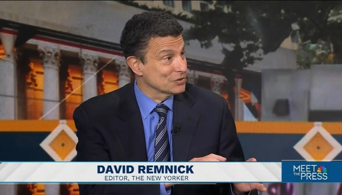 NextImg:OH, NOW IT'S A PROBLEM: The New Yorker's David Remnick Laments the Indictment of James Comey