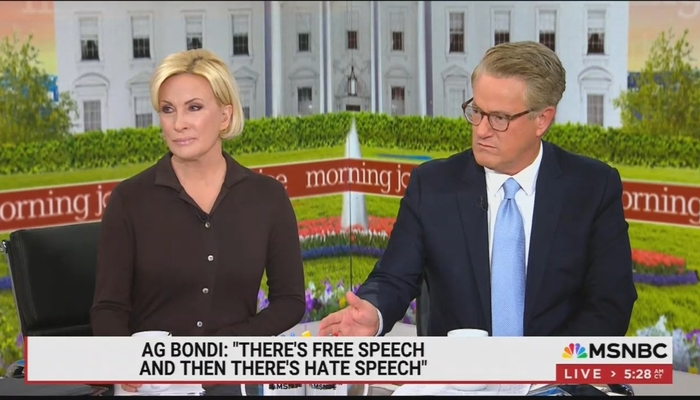 Morning Joe Flips their Script on Hate Speech