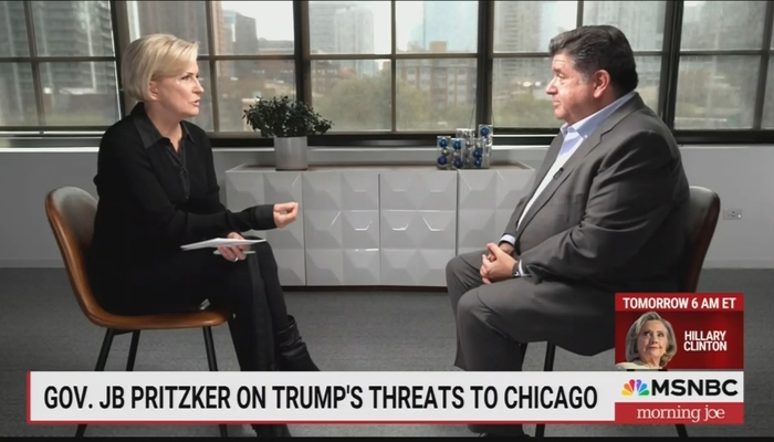 NextImg:MSNBC Cues Up Pritzker to Call Trump’s Crackdown on Crime ‘Authoritarian Rule’