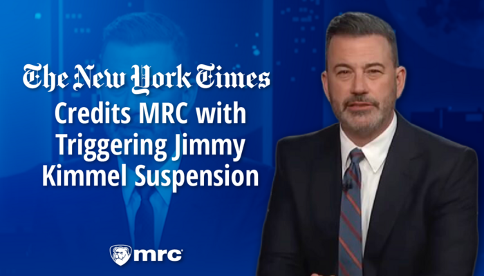 MRC Analyst Credited with Kimmel Suspension in New York Times