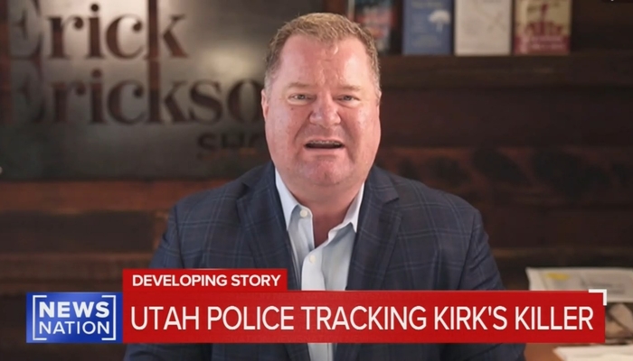 NextImg:Editor’s Pick: Erick Erickson Calls Christians to Show God’s Light After Kirk’s Murder