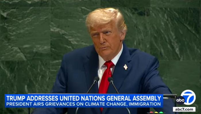 NextImg:Feeling Green? NY Times Nauseous Over Trump’s Rebuke of Climate Hysteria at UN