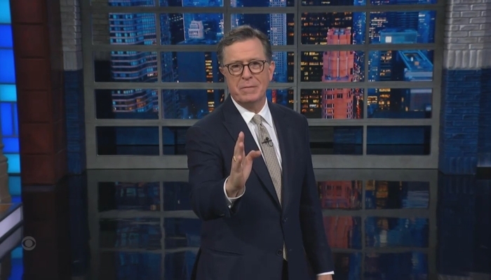 NextImg:Colbert Ties Hegseth's 'Warrior Ethos' Speech To Debate Over Political Rhetoric