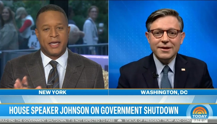 NextImg:NBC’s Melvin Tells Speaker Johnson ‘We Can’t Get to’ ‘Misleading’ Claim About Illegals