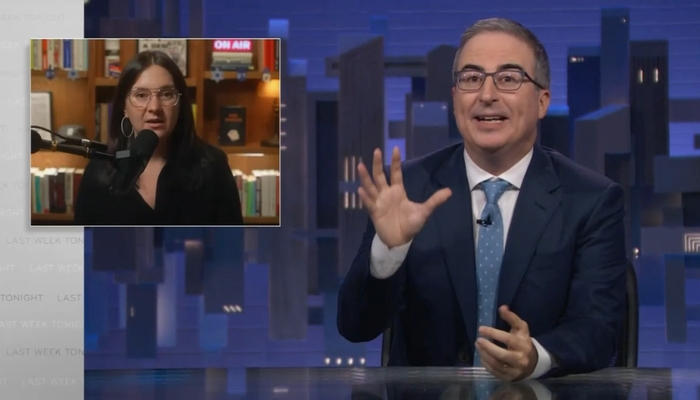 NextImg:Oliver Melts Down At Weiss Taking Over CBS News, 'An American Icon'