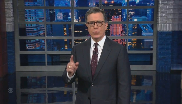 NextImg:Colbert and Kimmel Hail Gaza Deal, But Mock Idea Of Trump Winning Peace Prize