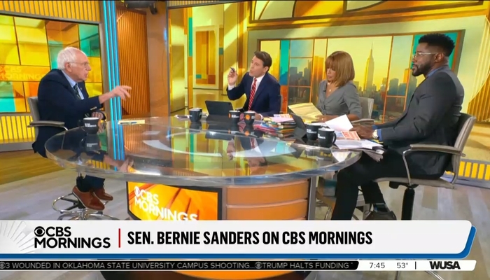 CBS Torches Bernie Sanders Over Government Shutdown, Americans Not Trusting Democrats