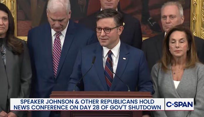 Lefty Hill Journos Tweet Twice as Many Johnson Jabs vs. Consequences of Dem Shutdown