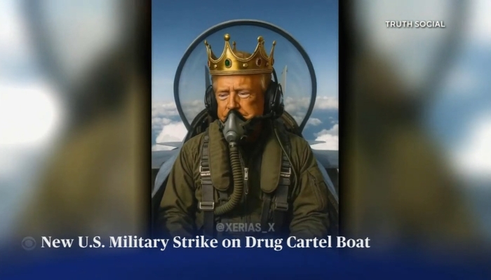 CBS News OMITS Palm Beach Tree Stand, Whines About Trump’s Poop Meme