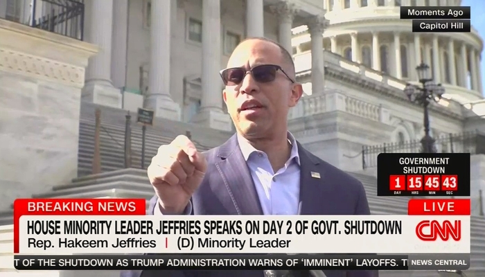 NextImg:Column: In Every Government Shutdown, The Media Are Eager Democrat Helpers